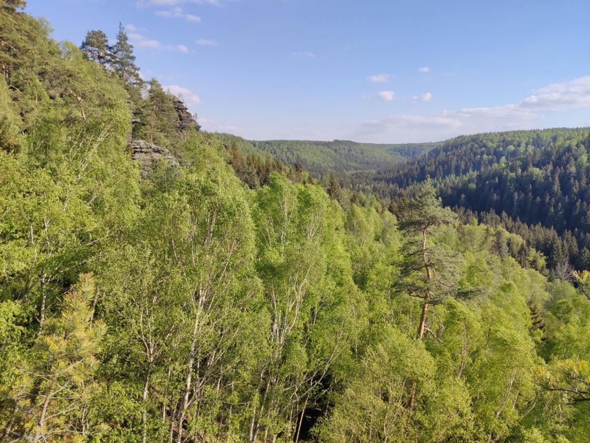 Ferienwohnung Bastei Rosenthal-Bielatal Eksteriør bilde